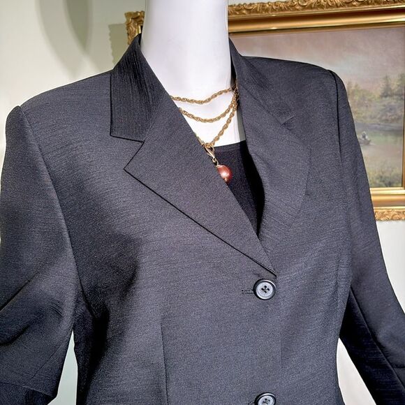 La Moda Amari Atrium Hotel Bangkok 100% Silk Blazer Coat - Picture 6 of 15